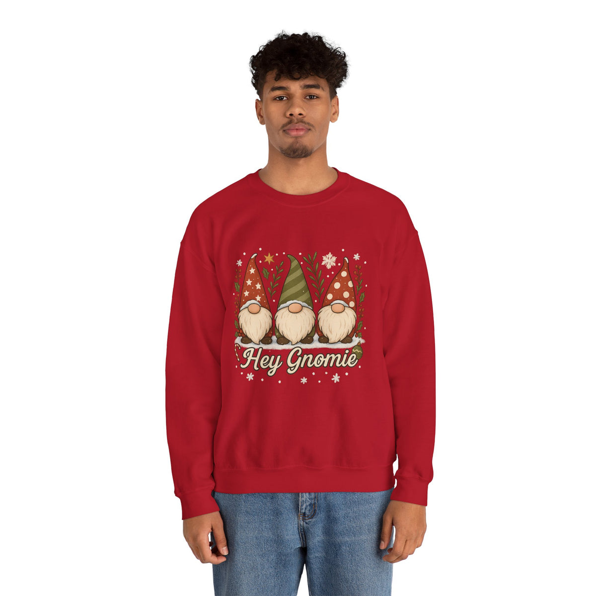 Three Christmas Gnomes sweatshirt | Holiday gnome crewneck