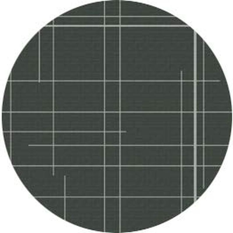 | Premium Stylish Foam Floor Mat, Baby Play Mat | Cushy-Soft & Thick, Easy-To-Clean, Hypoallergenic, Non-Toxic, Pet-Friendly | One Piece - Large Black Linen