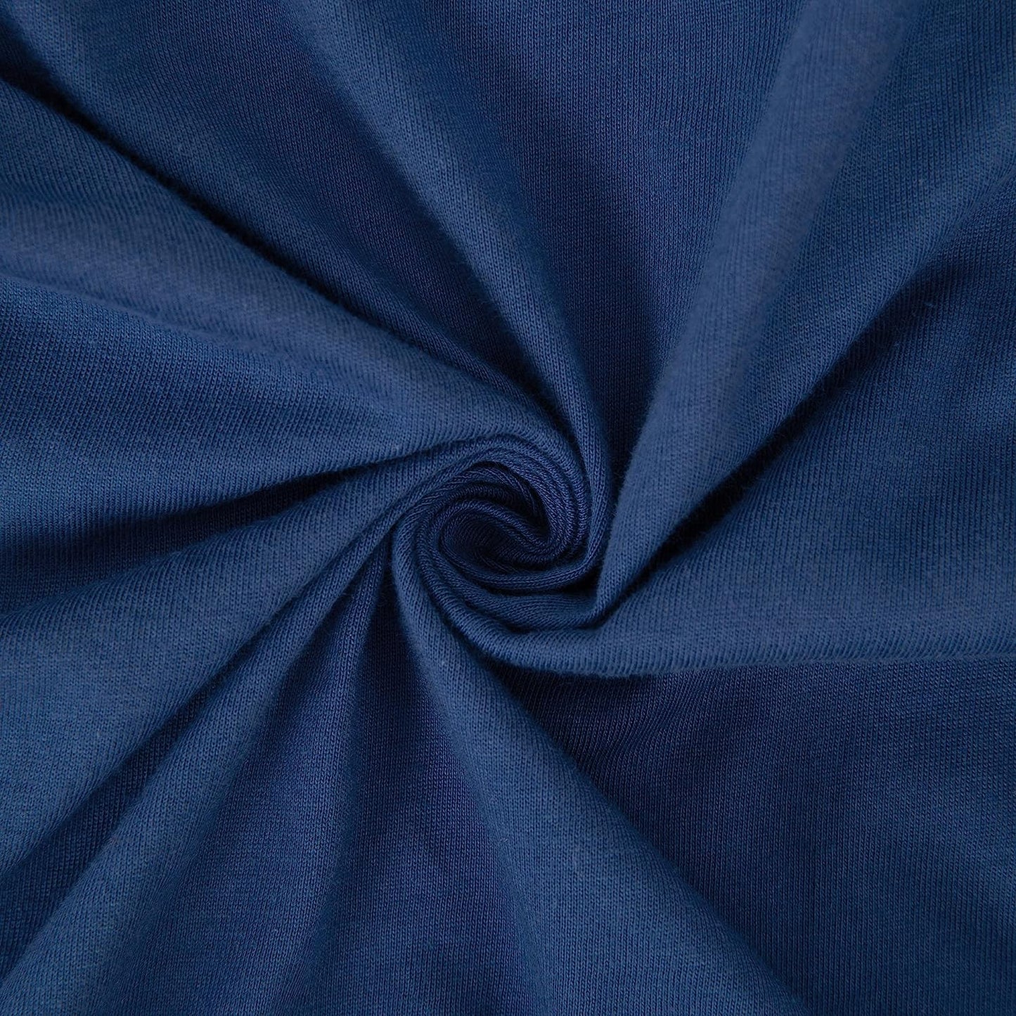 Changing Pad Cover Set in Soft Jersey Material - Fits 32"/34''X16 Contoured Pad for Babies, Navy Blue & Lt Gray