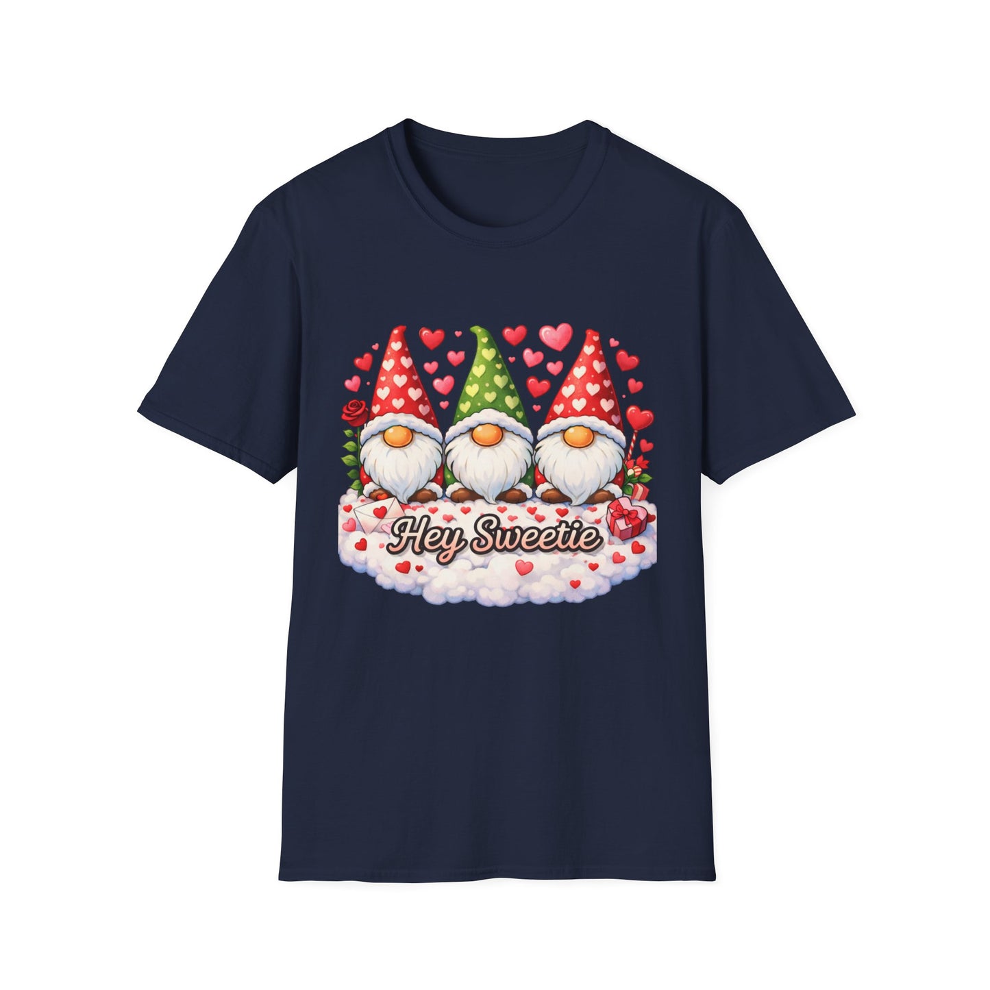 Hey Sweetie Gnome T-Shirt — Cute Valentine’s Day Gnomes Tee