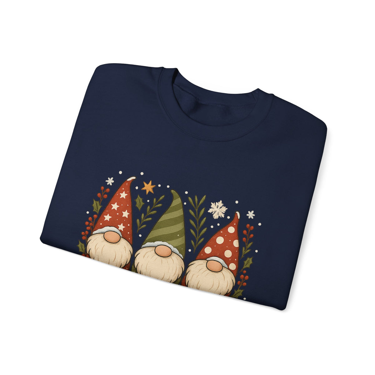 Three Christmas Gnomes sweatshirt | Holiday gnome crewneck
