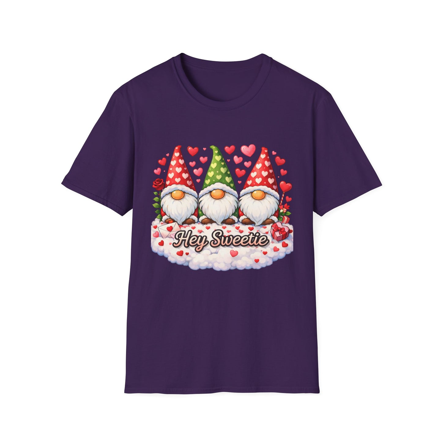 Hey Sweetie Gnome T-Shirt — Cute Valentine’s Day Gnomes Tee