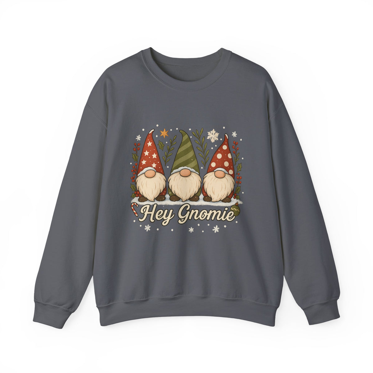 Three Christmas Gnomes sweatshirt | Holiday gnome crewneck
