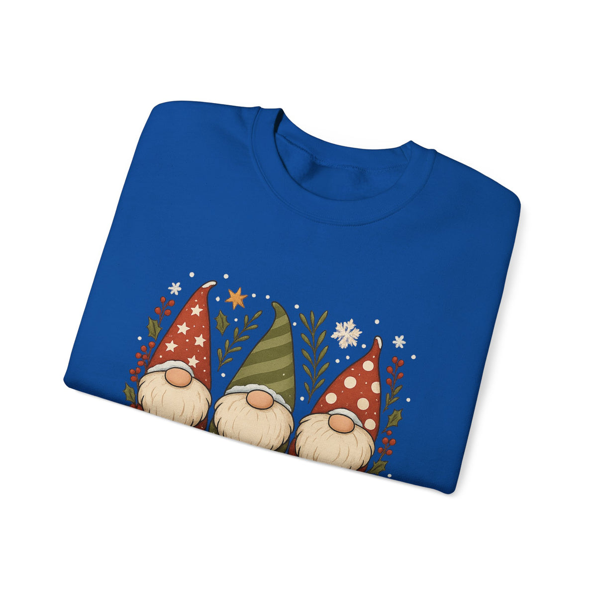 Three Christmas Gnomes sweatshirt | Holiday gnome crewneck