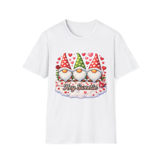 Hey Sweetie Gnome T-Shirt — Cute Valentine’s Day Gnomes Tee