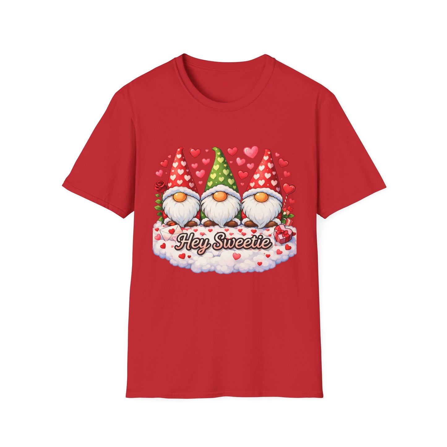 Hey Sweetie Gnome T-Shirt — Cute Valentine’s Day Gnomes Tee
