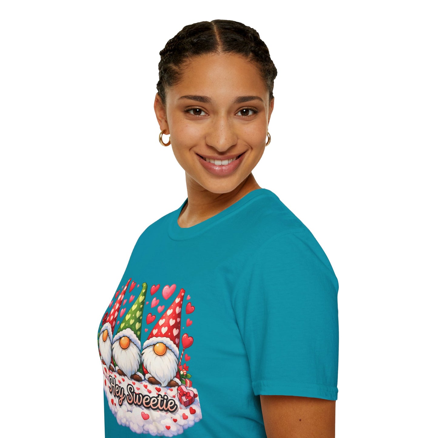 Hey Sweetie Gnome T-Shirt — Cute Valentine’s Day Gnomes Tee