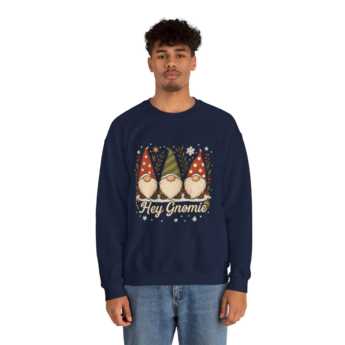 Three Christmas Gnomes sweatshirt | Holiday gnome crewneck