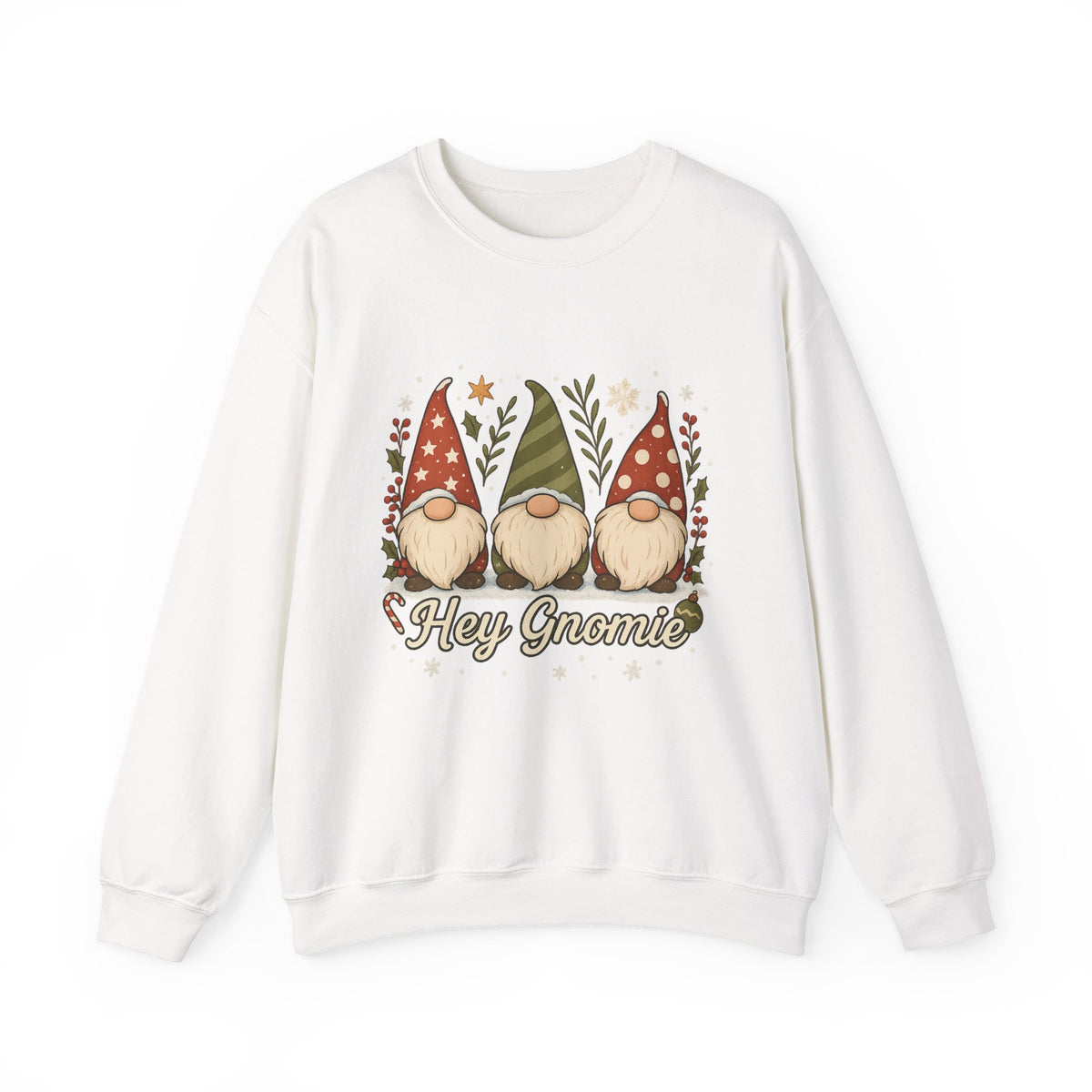 Three Christmas Gnomes sweatshirt | Holiday gnome crewneck