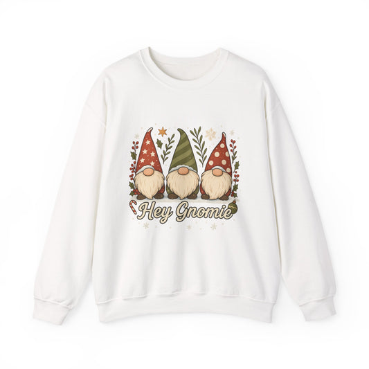 Three Christmas Gnomes sweatshirt | Holiday gnome crewneck