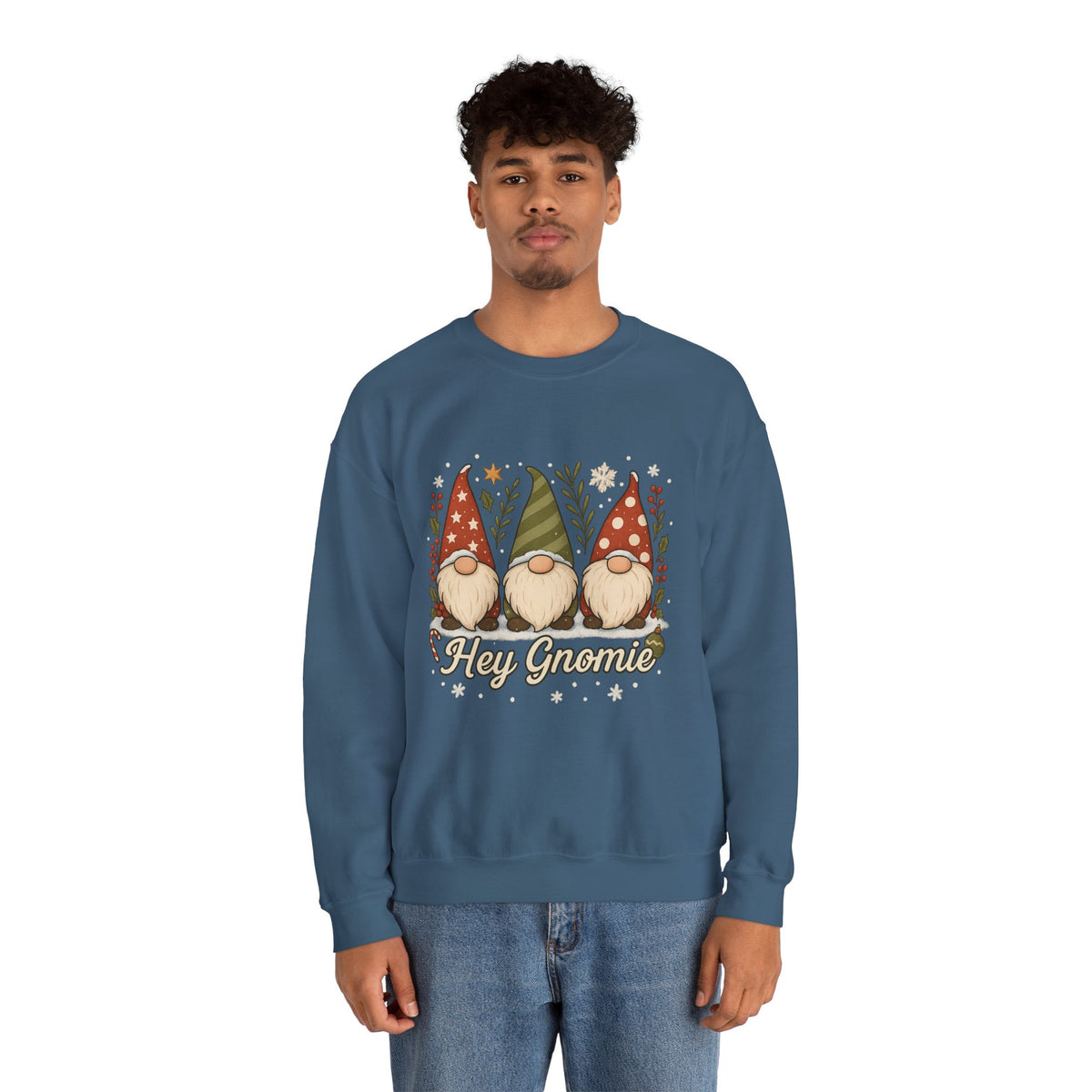 Three Christmas Gnomes sweatshirt | Holiday gnome crewneck