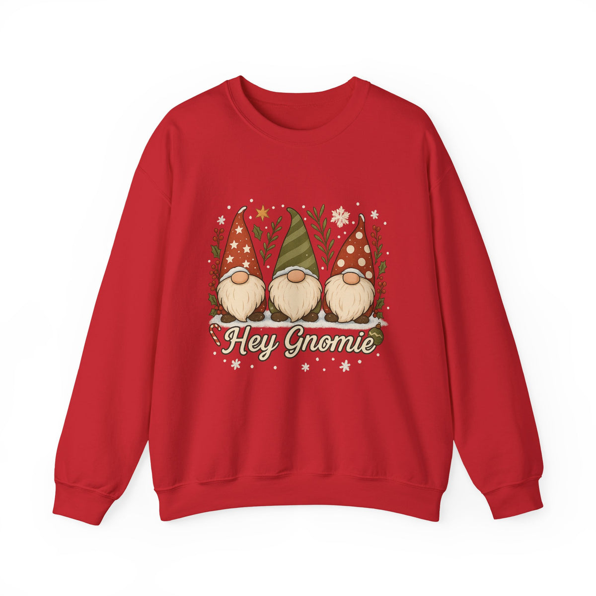 Three Christmas Gnomes sweatshirt | Holiday gnome crewneck