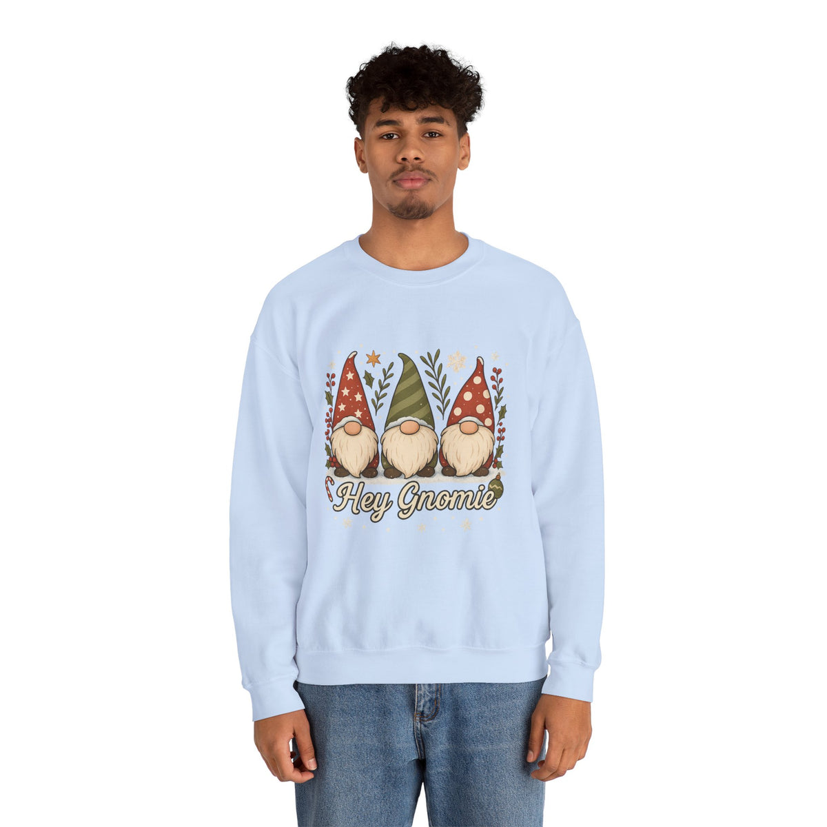 Three Christmas Gnomes sweatshirt | Holiday gnome crewneck