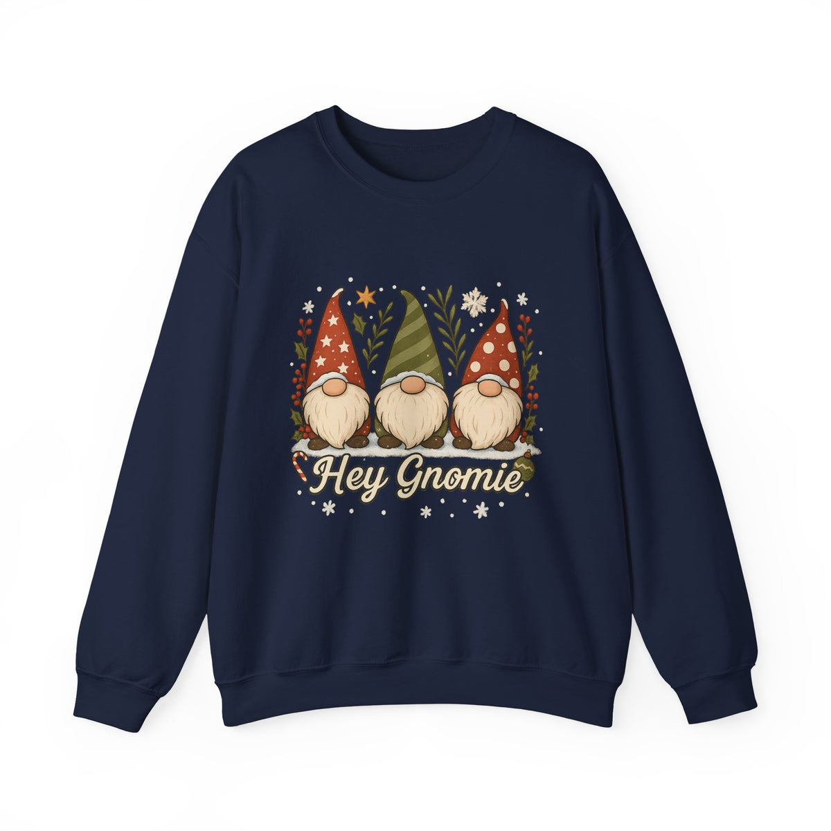 Three Christmas Gnomes sweatshirt | Holiday gnome crewneck