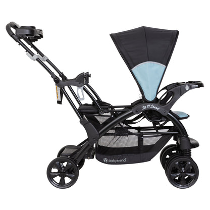 Sit N' Stand Strollers, Solid Print Desert Blue