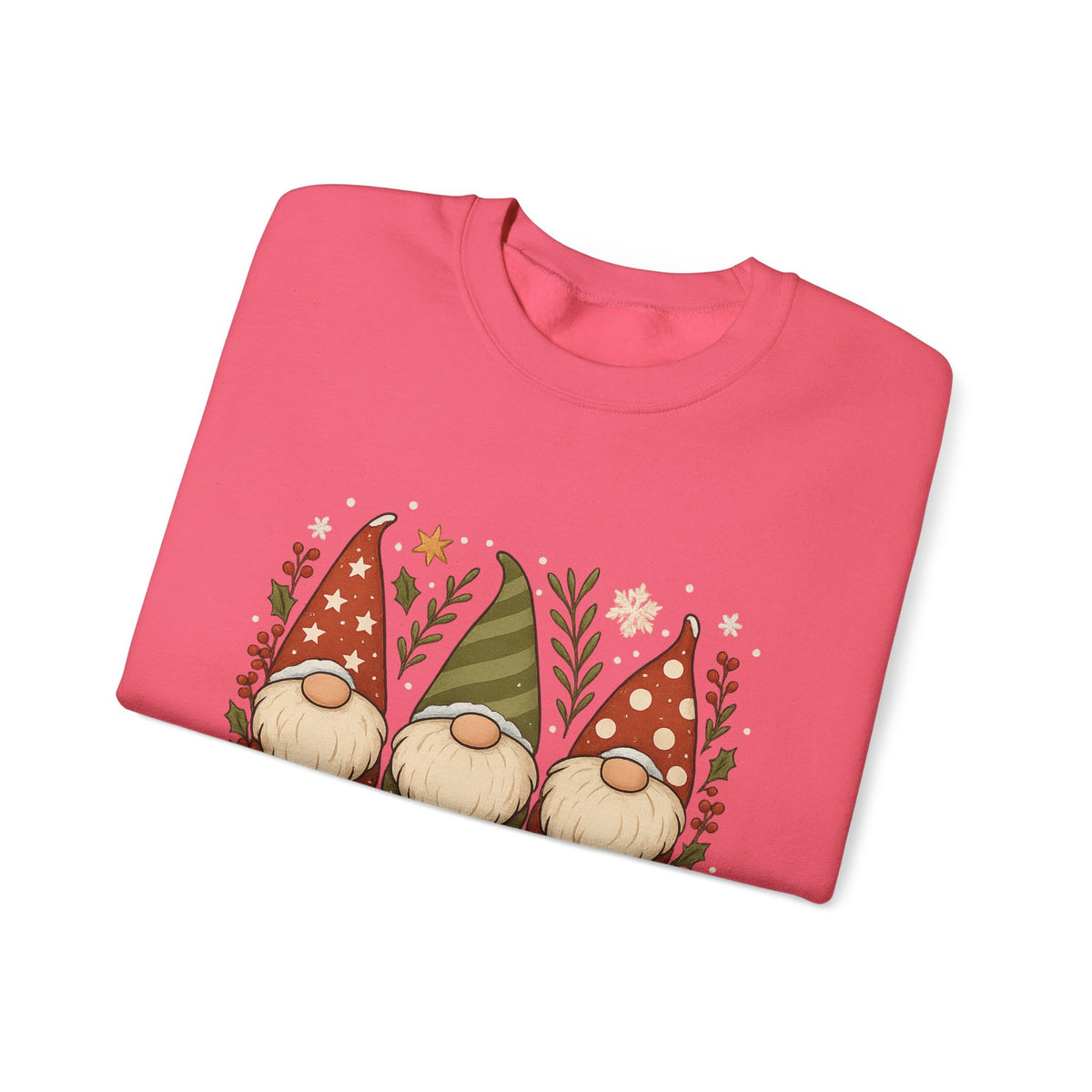 Three Christmas Gnomes sweatshirt | Holiday gnome crewneck