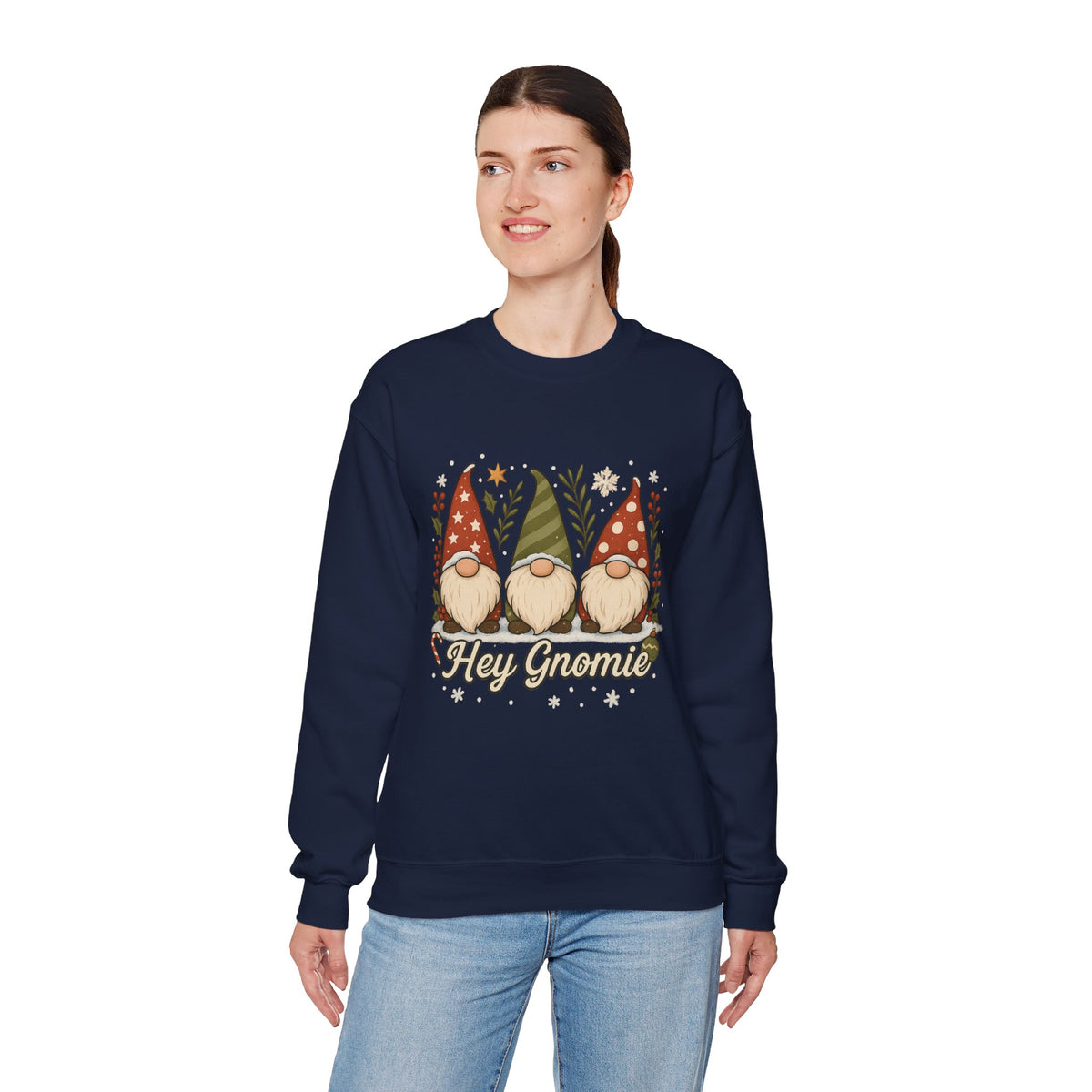 Three Christmas Gnomes sweatshirt | Holiday gnome crewneck