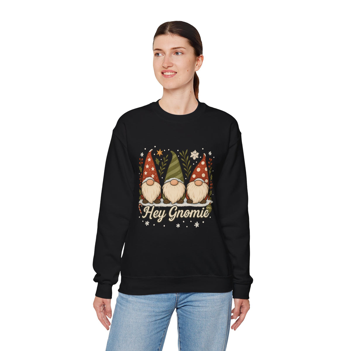 Three Christmas Gnomes sweatshirt | Holiday gnome crewneck