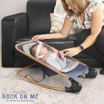 Rock with Me 2-In-1 Baby Rocker and Stationary Seat