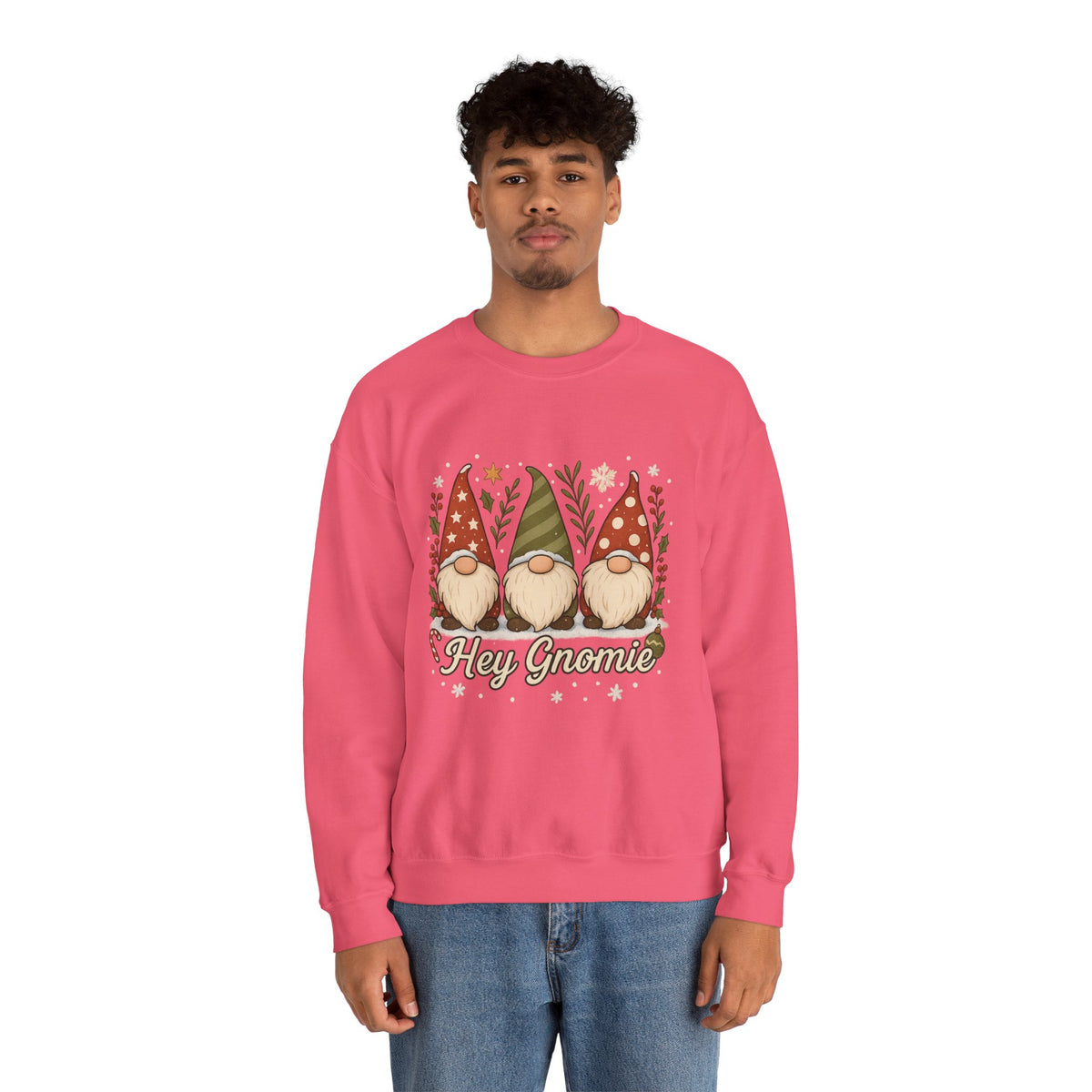 Three Christmas Gnomes sweatshirt | Holiday gnome crewneck