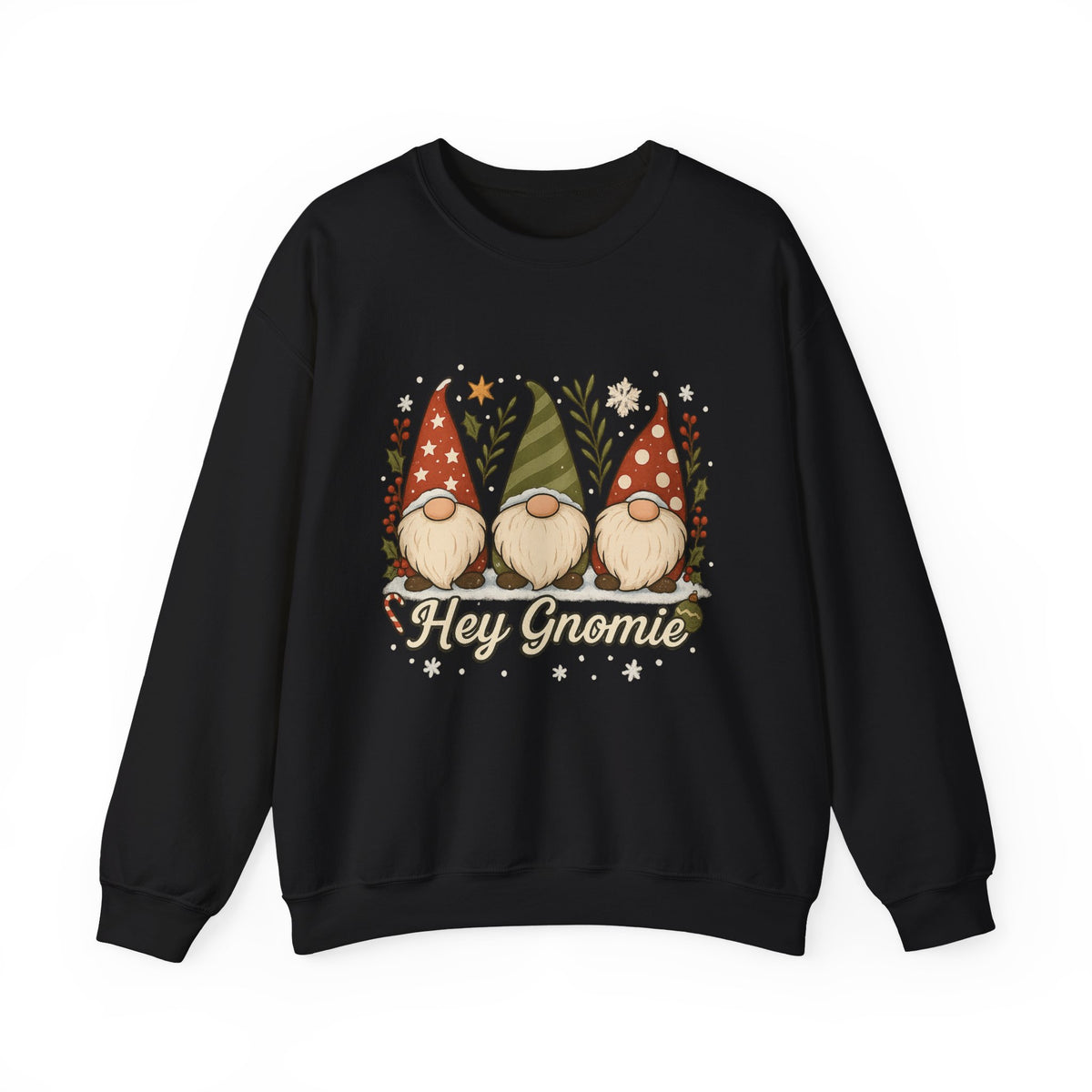 Three Christmas Gnomes sweatshirt | Holiday gnome crewneck
