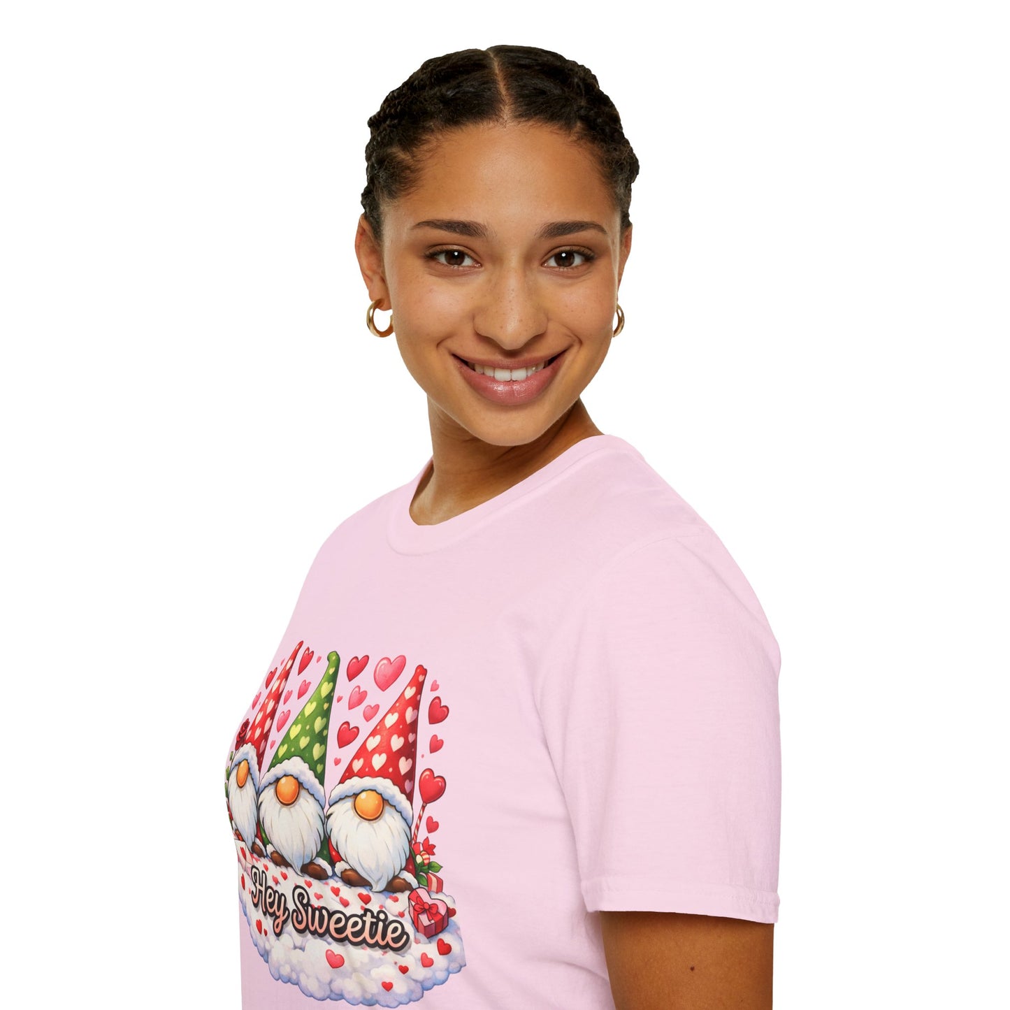 Hey Sweetie Gnome T-Shirt — Cute Valentine’s Day Gnomes Tee
