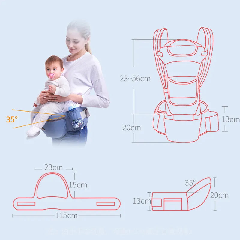 Ergonomic Baby Carrier Backpack