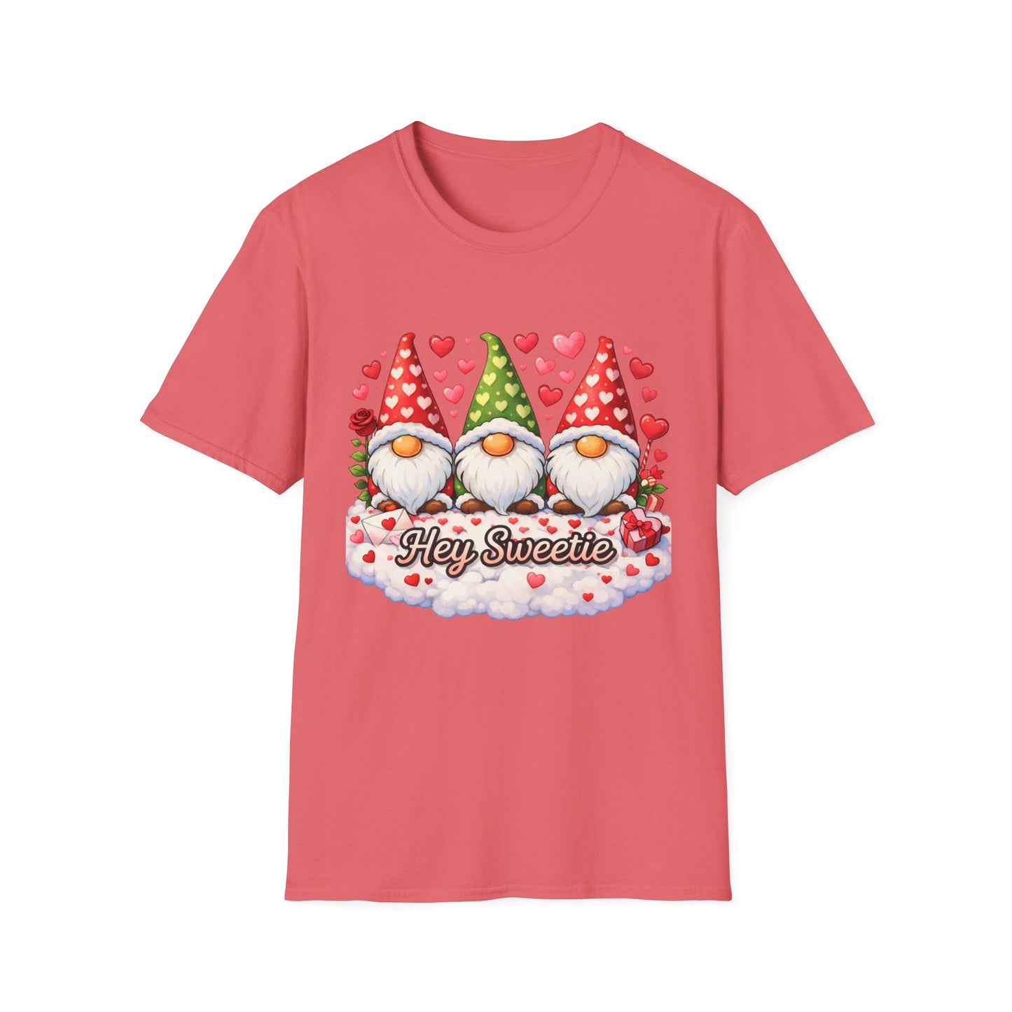 Hey Sweetie Gnome T-Shirt — Cute Valentine’s Day Gnomes Tee
