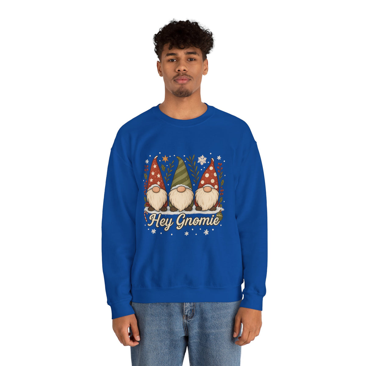 Three Christmas Gnomes sweatshirt | Holiday gnome crewneck