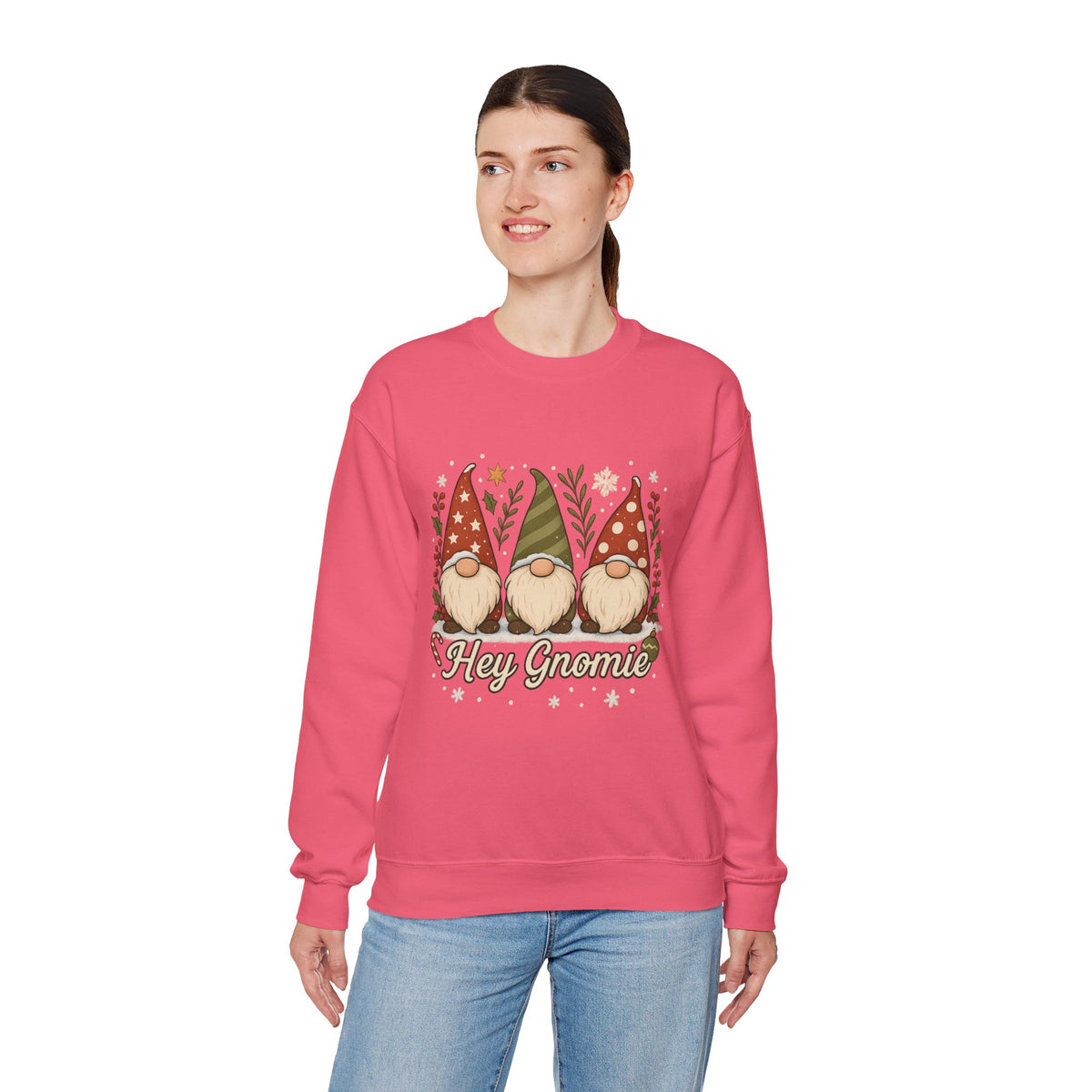 Three Christmas Gnomes sweatshirt | Holiday gnome crewneck