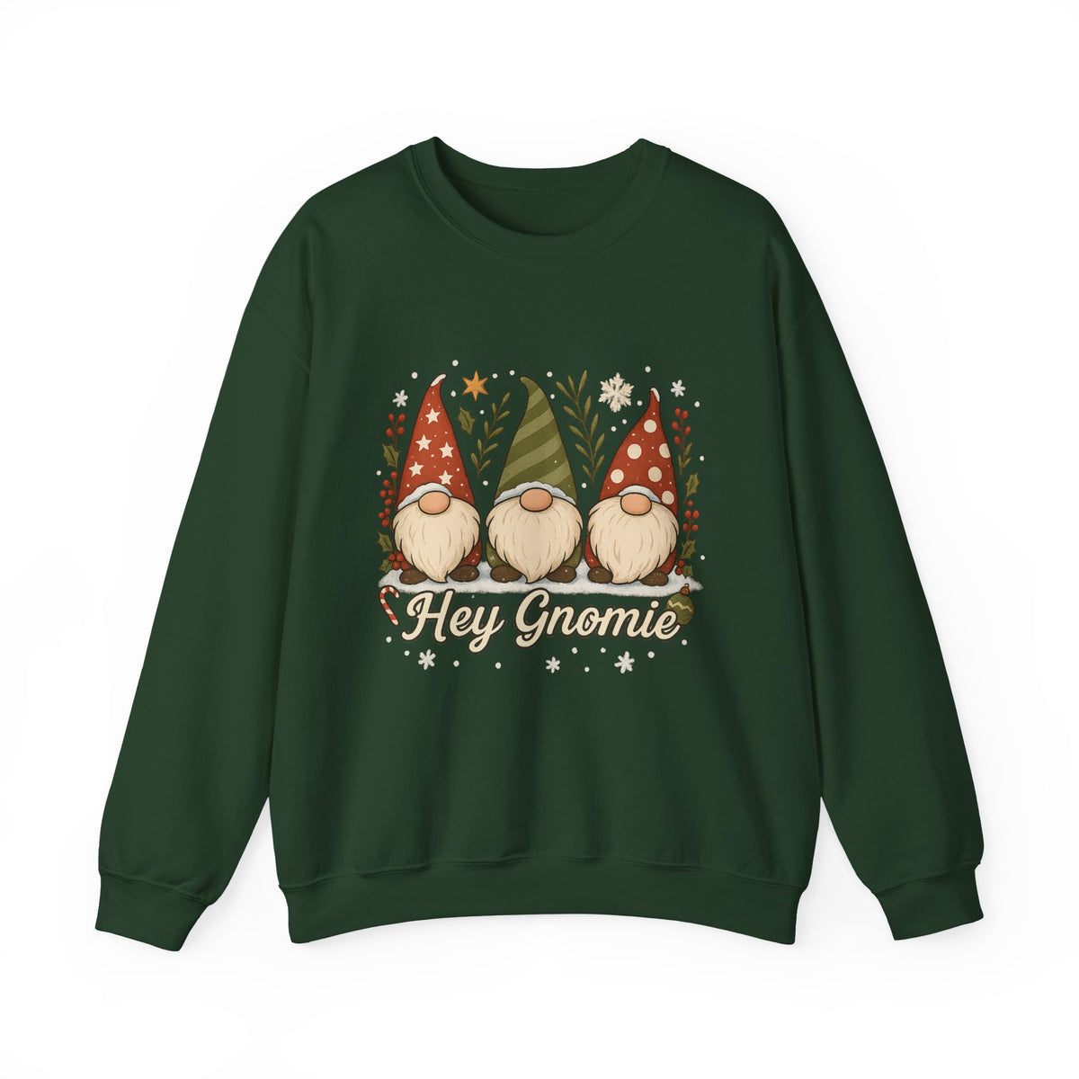 Three Christmas Gnomes sweatshirt | Holiday gnome crewneck
