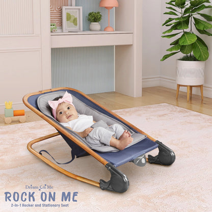 Rock with Me 2-In-1 Baby Rocker and Stationary Seat