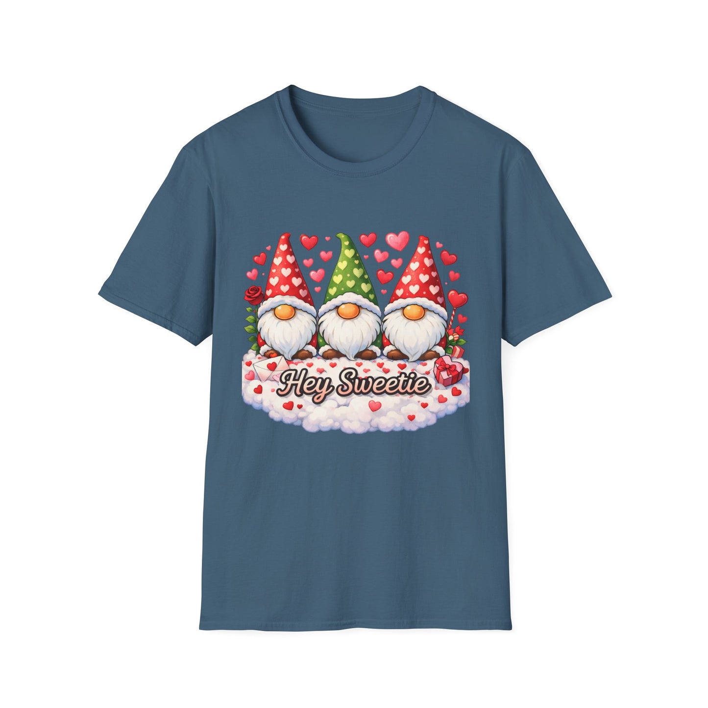 Hey Sweetie Gnome T-Shirt — Cute Valentine’s Day Gnomes Tee
