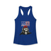 Women's "Who's First" Athletic Racerback Tank Top