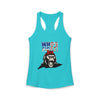 Women's "Who's First" Athletic Racerback Tank Top