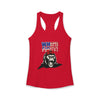 Women's "Who's First" Athletic Racerback Tank Top