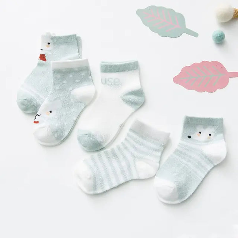 Cotton Mesh Baby Socks