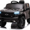 12V Licensed Chevrolet Silverado Ride on Truck Car, Kids Boys and Girls Electric Car Battery Powered Electric Vehicle with Parent Remote Control, Music Player, LED Lights, 3 Speeds, Black