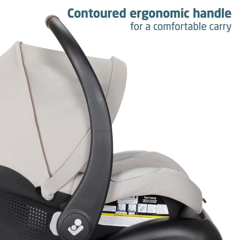 Zelia™5-In-1 Modular-Baby Travel System Car Seat and Stroller, Infant Combo,