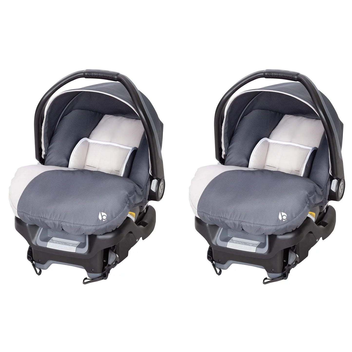 Double Stroller & 2 Ally 35 Infant Car Seat Combo Set, Magnolia