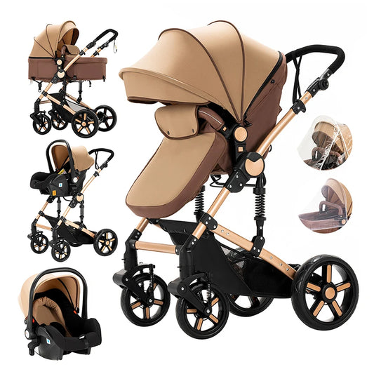 Lightweight Baby Stroller Baby Stroller 2 in 1 Stroller for Baby Car Comfort Baby Stroller 2 in 1 for Newborn Baby Free Shipping