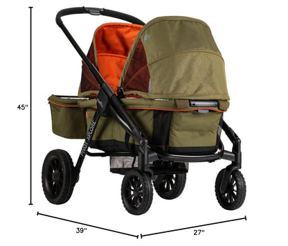 Pivot Xplore All-Terrain Stroller Wagon (Ranger Green)